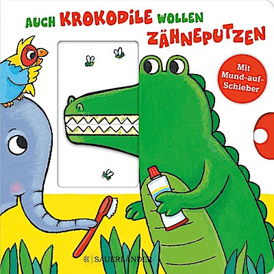 Auch Krokodile wollen Zähneputzen