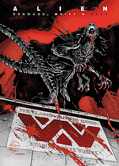Alien: Schwarz, Weiß & Blut