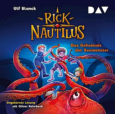 Rick Nautilus - Teil 10: Das Geheimnis der Seemonster, 2 Audio-CD