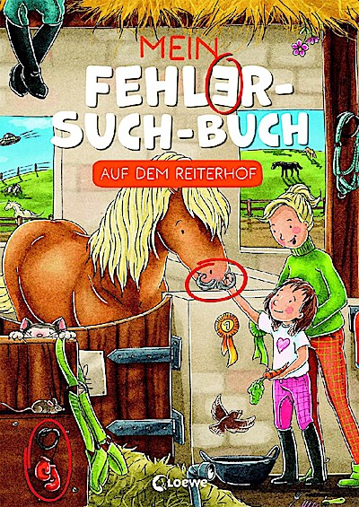 Mein Fehler-Such-Buch - Auf dem Reiterhof