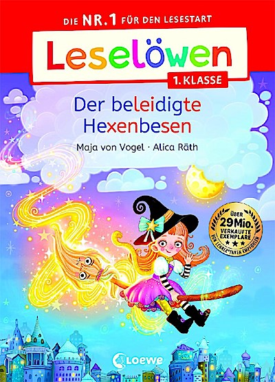 Leselöwen 1. Klasse - Der beleidigte Hexenbesen