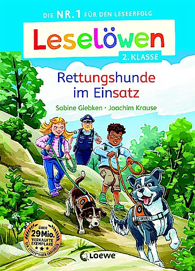 Leselöwen 2. Klasse - Rettungshunde im Einsatz