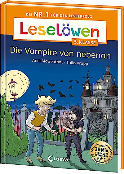 Leselöwen 3. Klasse - Die Vampire von nebenan