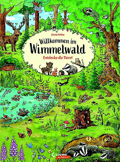 Willkommen im Wimmelwald - Entdecke die Tiere!