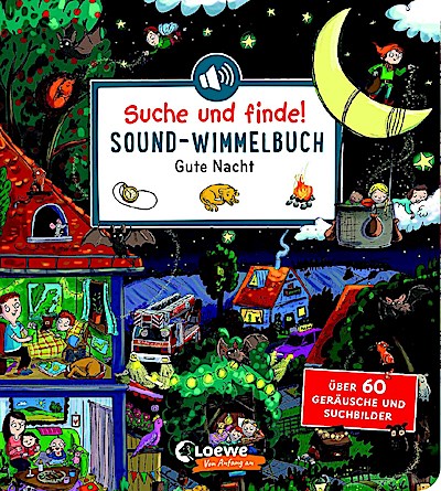 Suche und finde! Sound-Wimmelbuch - Gute Nacht