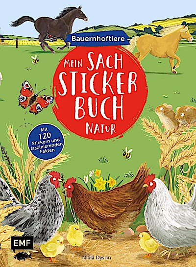 Mein Sach-Stickerbuch Natur - Bauernhoftiere