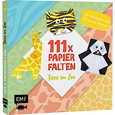 111 x Papierfalten - Tiere im Zoo