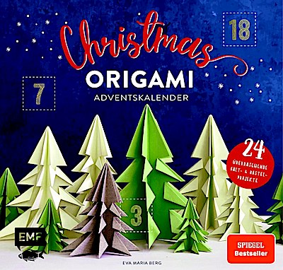 Mein Adventskalender-Buch: Origami Christmas