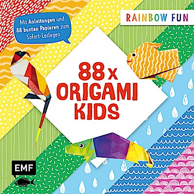 88 x Origami Kids - Rainbow Fun