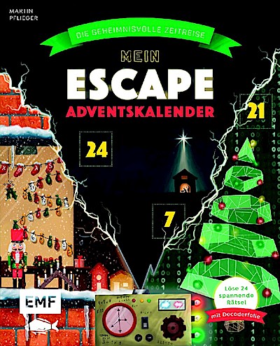 Mein Escape-Adventskalender: Die geheimnisvolle Zeitreise - Mit Decoderfolie