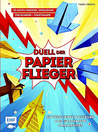 Duell der Papierflieger - Falte den schnellsten Flieger und gewinne ultimative Challenges