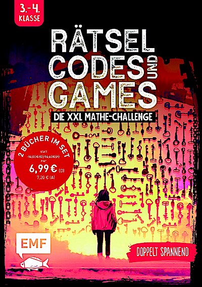 Rätsel, Codes und Games - Die XXL Mathe-Challenge für die 3. und 4. Klasse