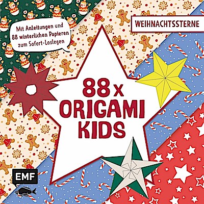 88 x Origami Kids - Weihnachtssterne