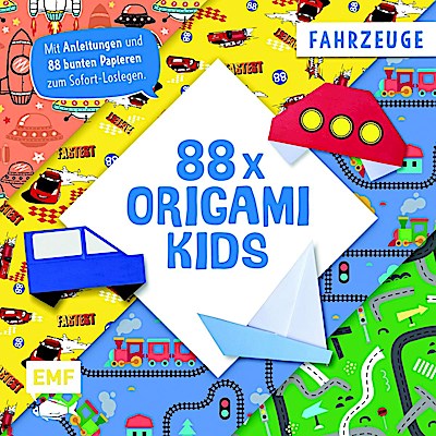 88 x Origami Kids - Fahrzeuge
