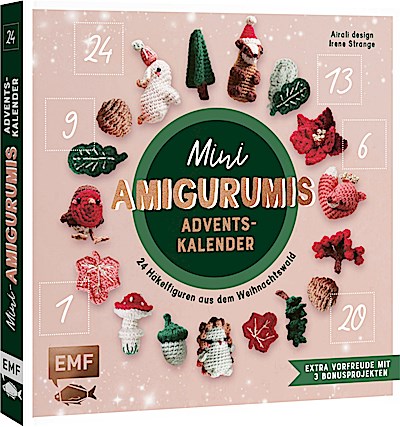 Mini-Amigurumis Adventskalender - Weihnachten im Wald