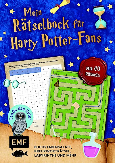 Mein zauberhafter Rätselblock für Harry Potter-Fans - Finde die Eule!