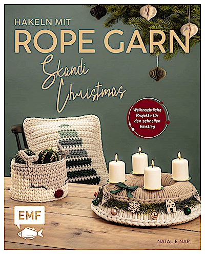 Häkeln mit Rope-Garn super easy - Skandi-Christmas