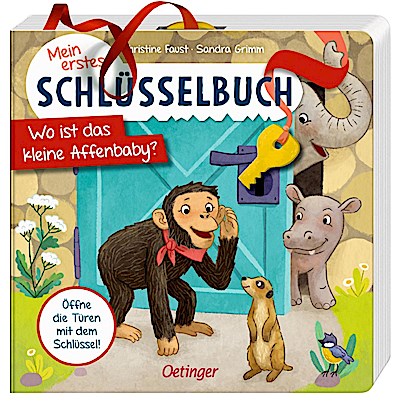 Mein erstes Schlüsselbuch. Wo ist das kleine Affenbaby?