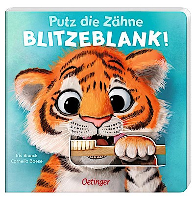 Putz die Zähne blitzeblank!