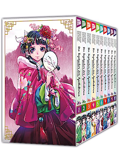 Die Tagebücher der Apothekerin - Geheimnisse am Kaiserhof 1-10 im Schuber