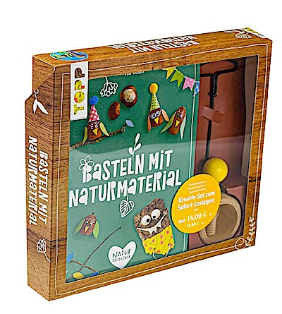 Kreativ-Set Basteln mit Naturmaterial