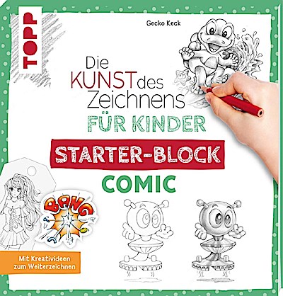 Die Kunst des Zeichnens für Kinder Starter-Block - Comic