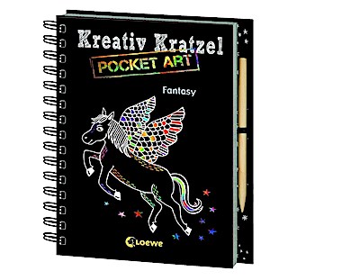 Kreativ-Kratzel Pocket Art: Fantasy
