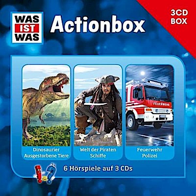 WAS IST WAS 3-CD-Hörspielbox "Action und Abenteuer"