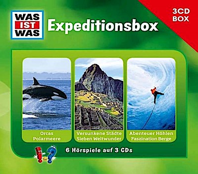 WAS IST WAS 3-CD-Hörspielbox "Expedition"