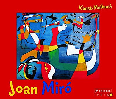 Kunst-Malbuch Joan Miró