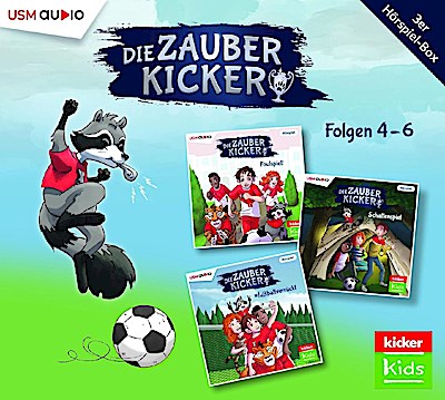 Die Zauberkicker Hörbox Folgen 4-6 (3 Audio CDs)
