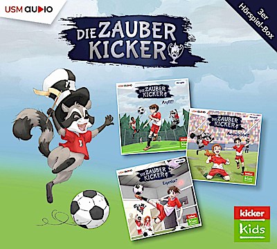 Die Zauberkicker Hörbox Folgen 1-3 (3 Audio CDs)