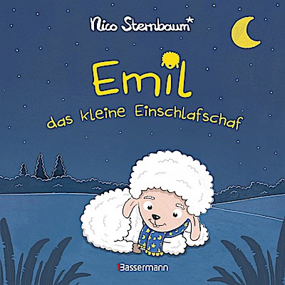 Emil das kleine Einschlafschaf. Eine Gutenachtgeschichte zum Vorlesen und Betrachten. Pappbilderbuch ab 18 Monaten. Vom Autor von "Schüttel den Apfelbaum"