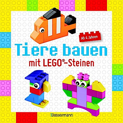 Tiere bauen mit LEGO®-Steinen für Kinder ab 4 Jahren