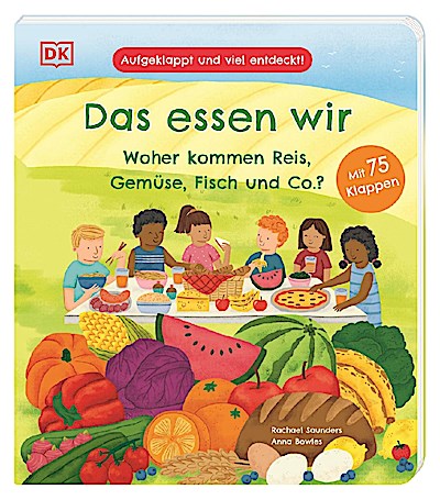 Aufgeklappt und viel entdeckt! Das essen wir