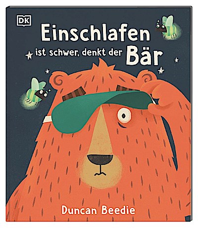 Einschlafen ist schwer, denkt der Bär