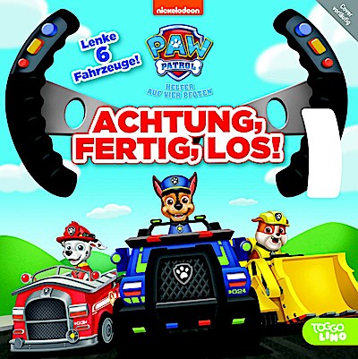 PAW Patrol: Achtung, fertig, los! Lenke 6 Fahrzeuge!