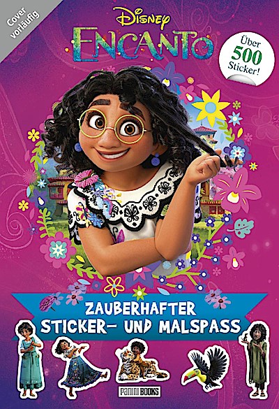 Disney Encanto: Zauberhafter Sticker- und Malspaß