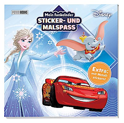 Disney: Mein funkelnder Sticker- und Malspaß