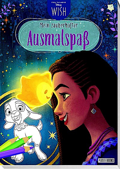 Disney Wish: Mein zauberhafter Ausmalspaß