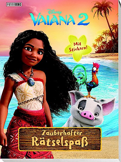 Disney Vaiana 2: Zauberhafter Rätselspaß - Mit Stickern!
