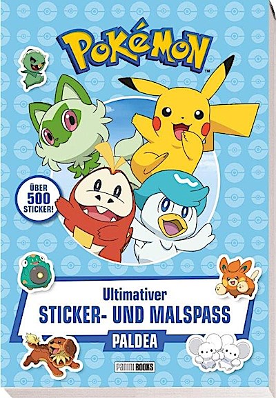 Pokémon: Ultimativer Sticker- und Malspaß Paldea