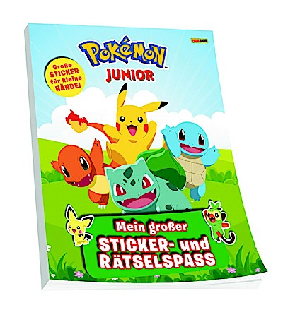Pokémon Junior: Mein großer Sticker- und Rätselspaß