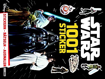 Star Wars: 1001 Sticker - Stickern - Rätseln - Ausmalen