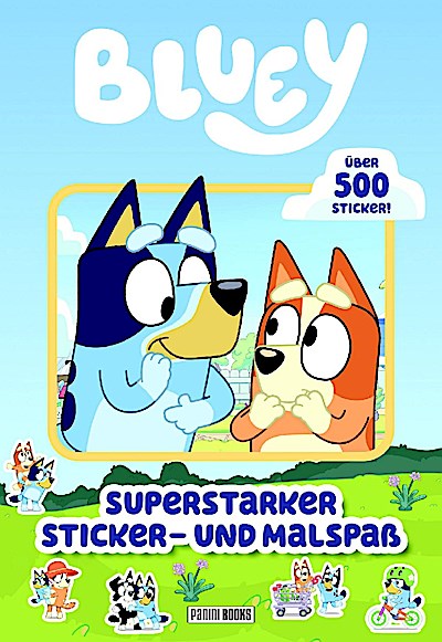 Bluey: Superstarker Sticker- und Malspaß