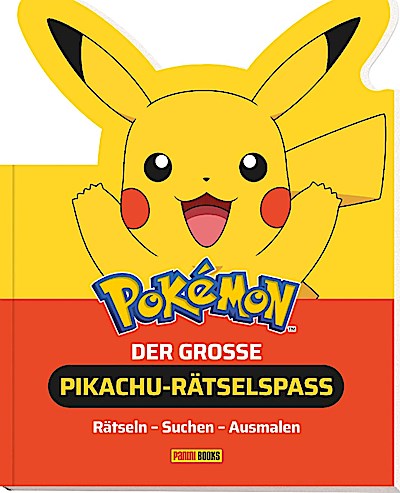 Pokémon: Der große Pikachu-Rätselspaß - Rätseln - Suchen - Ausmalen