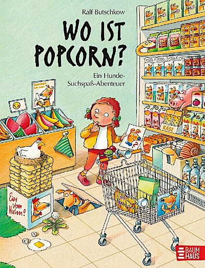 Wo ist Popcorn? Ein Hunde-Suchspaß-Abenteuer