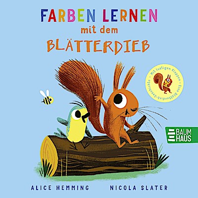 Farben lernen mit dem Blätterdieb