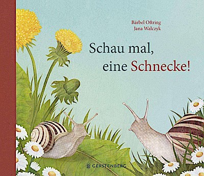 Schau mal, eine Schnecke!