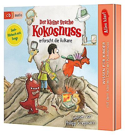 Alles klar! Der kleine Drache Kokosnuss erforscht die Vulkane